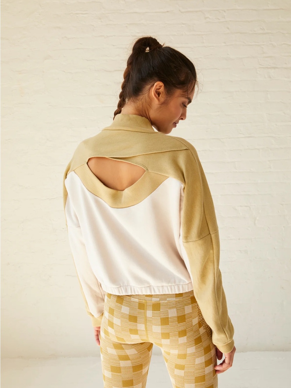 Free People Patched Up Pullover - Picture 1 of 5